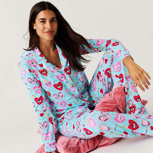 Sweet Fiona Women's Luxe Pajama Pant Set