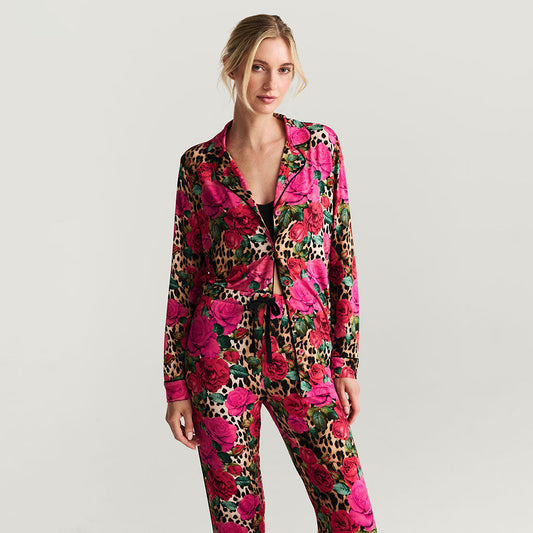 Wild Roses Women's Luxe Pajama Pant Set