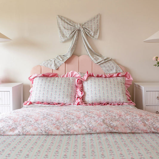 Irene Reversible Ruffled Duvet Cover