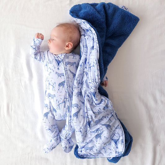 Noah Luxette Plush Patoo® Blanket