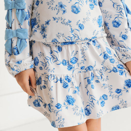 Hattie French Terry Skater Skirt