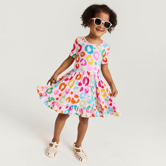 Luella Ruffled Twirl Dress