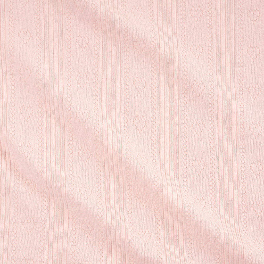 Sweet Pink Pointelle Cardigan
