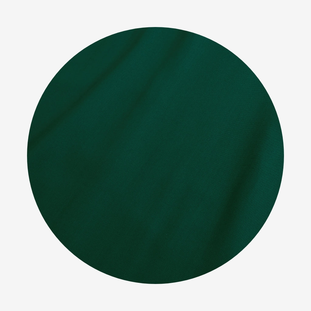 Varsity Green Twill Pajama Short Set