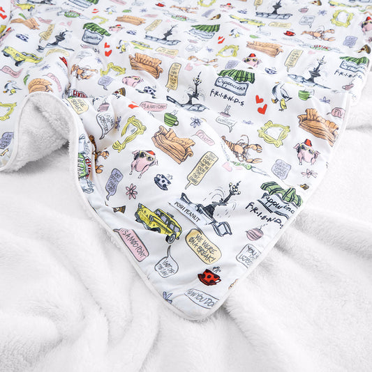Friends Luxe Plush Patoo® Blanket