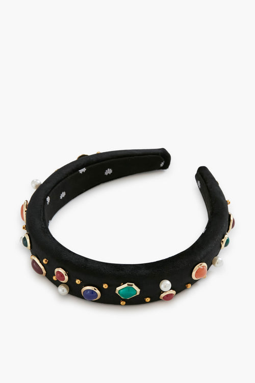 Bezel Jewel Alice Headband