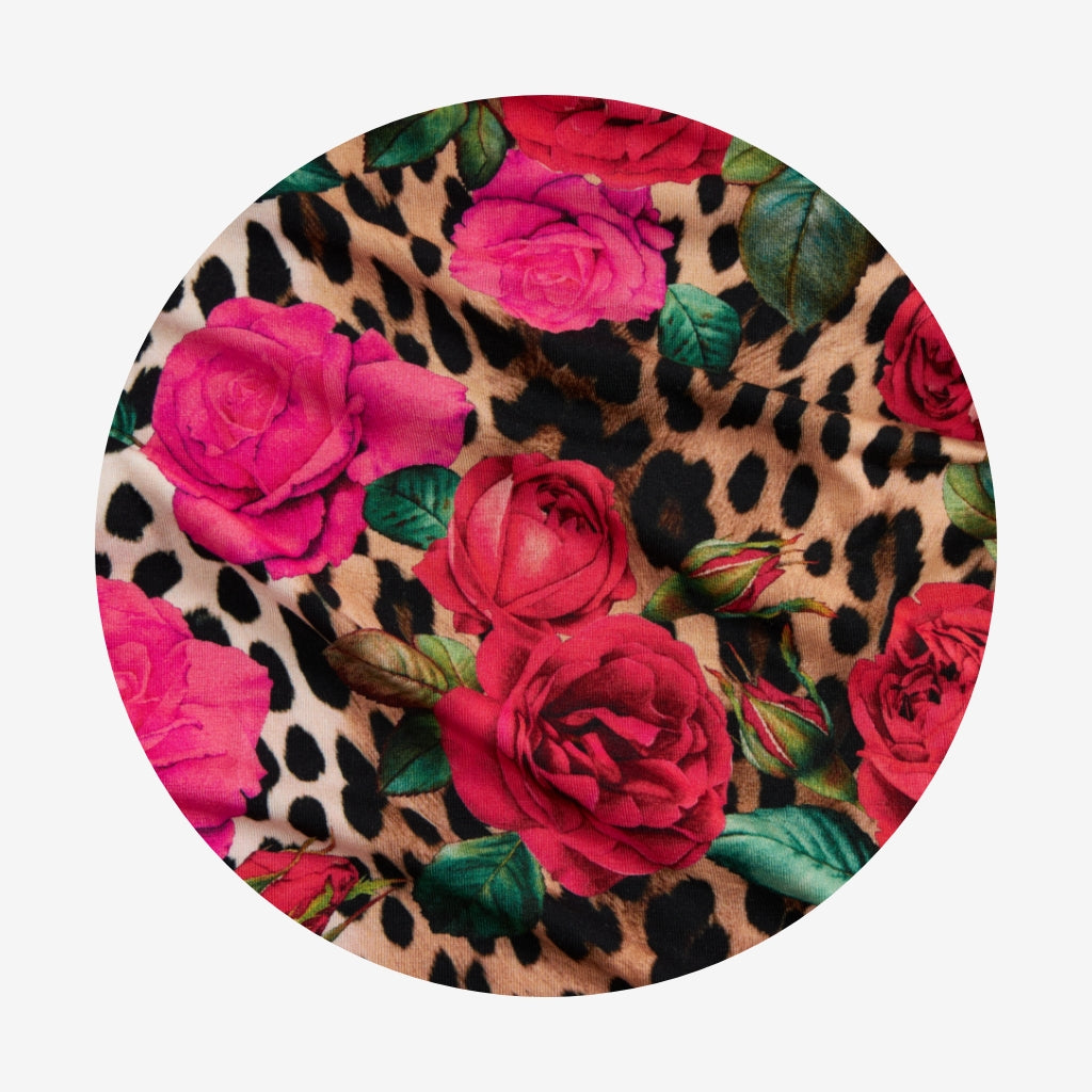 Wild Roses Swaddle Headband Set