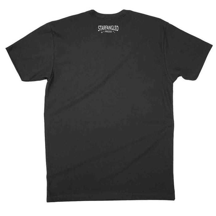 Adult Crew Neck* - Cosmic Bear Charcoal Grey Tee (XS - L) by Starfangled Press