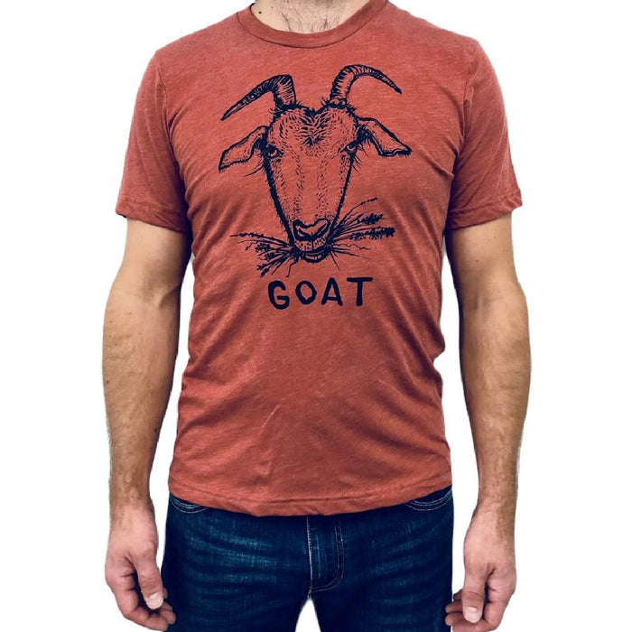 Adult Crew Neck - Goat Rust Tee (S - 2X) by Slow Loris