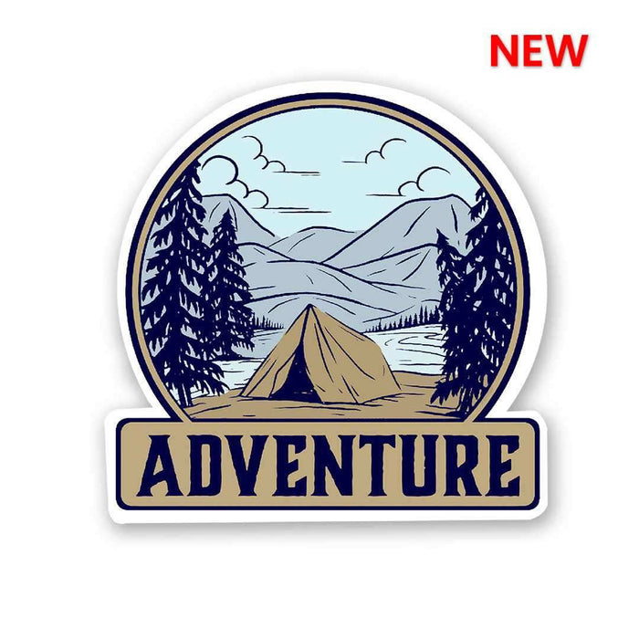 Adventure - Camping Sticker - Stickers | STICK IT UP