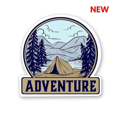 Adventure - Camping Sticker - Stickers | STICK IT UP