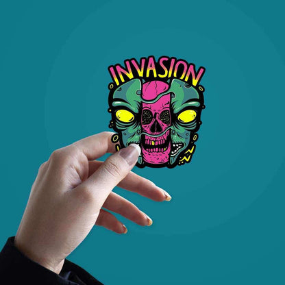 Alien Invasion Sticker - Stickers | STICK IT UP