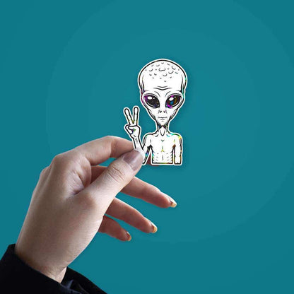 Alien sticker - Stickers | STICK IT UP