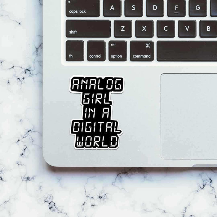 Analog Girl Sticker - Stickers | STICK IT UP