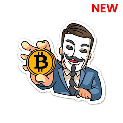Anonymous Trader Sticker - Stickers | STICK IT UP