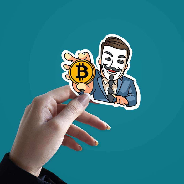Anonymous Trader Sticker - Stickers | STICK IT UP