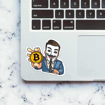 Anonymous Trader Sticker - Stickers | STICK IT UP