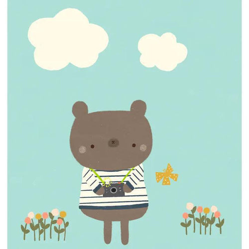 Art Print - 8x10 - Photographer Bear by Chet and Dot
