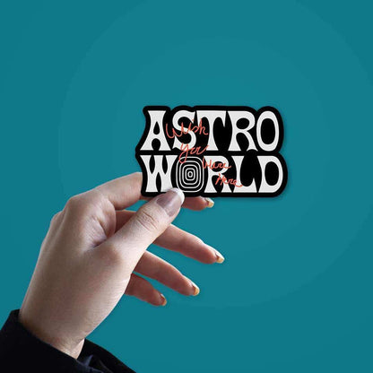 Astro World Sticker - Stickers | STICK IT UP