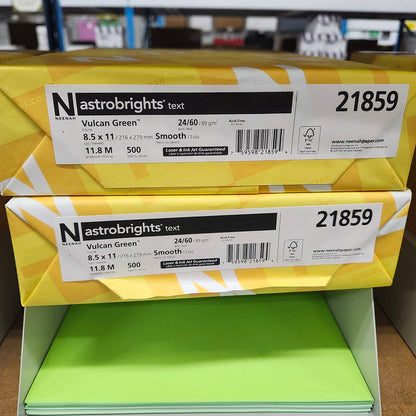 Astrobright Vulcan Green 60# Text