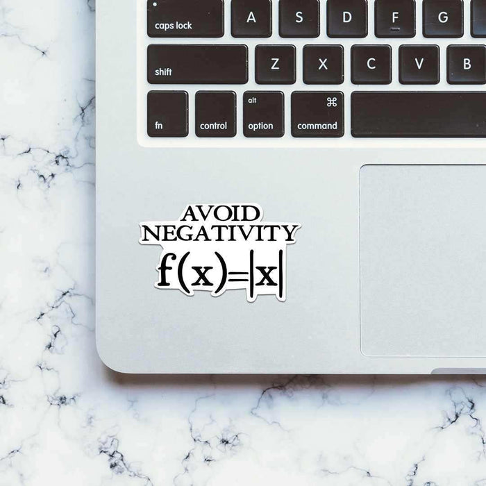 Avoid Negativity Sticker - Stickers | STICK IT UP