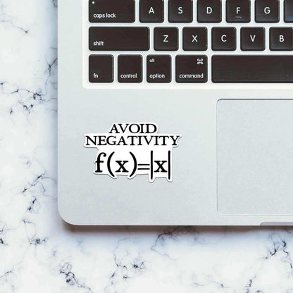 Avoid Negativity Sticker - Stickers | STICK IT UP