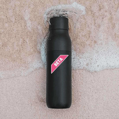 Beta Sticker - Stickers | STICK IT UP