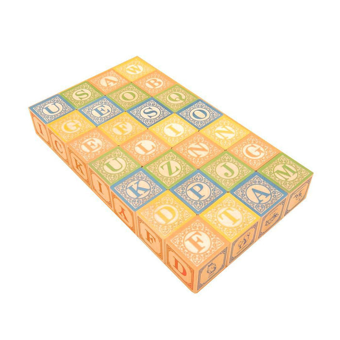 Blocks - Classic ABC with Canvas Bag (Set of 28) by Uncle Goose