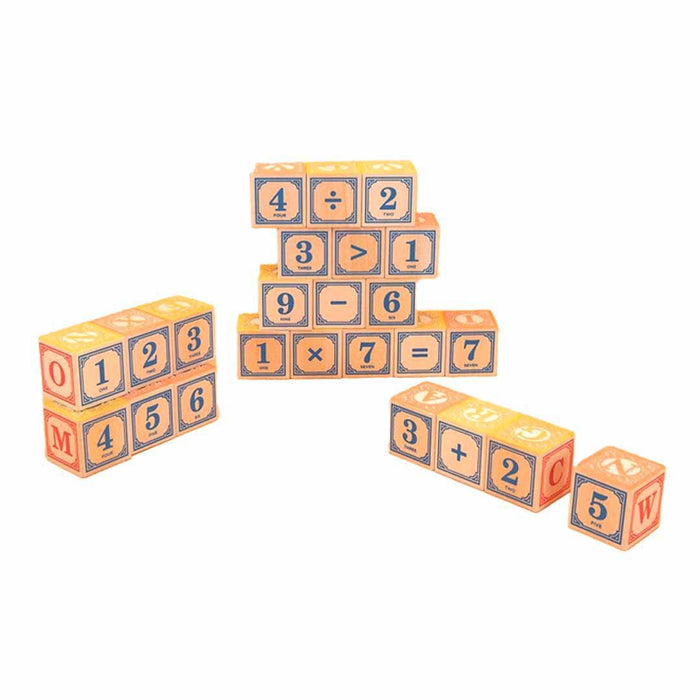 Blocks - Classic ABC with Canvas Bag (Set of 28) by Uncle Goose