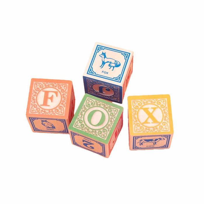 Blocks - Classic ABC with Canvas Bag (Set of 28) by Uncle Goose