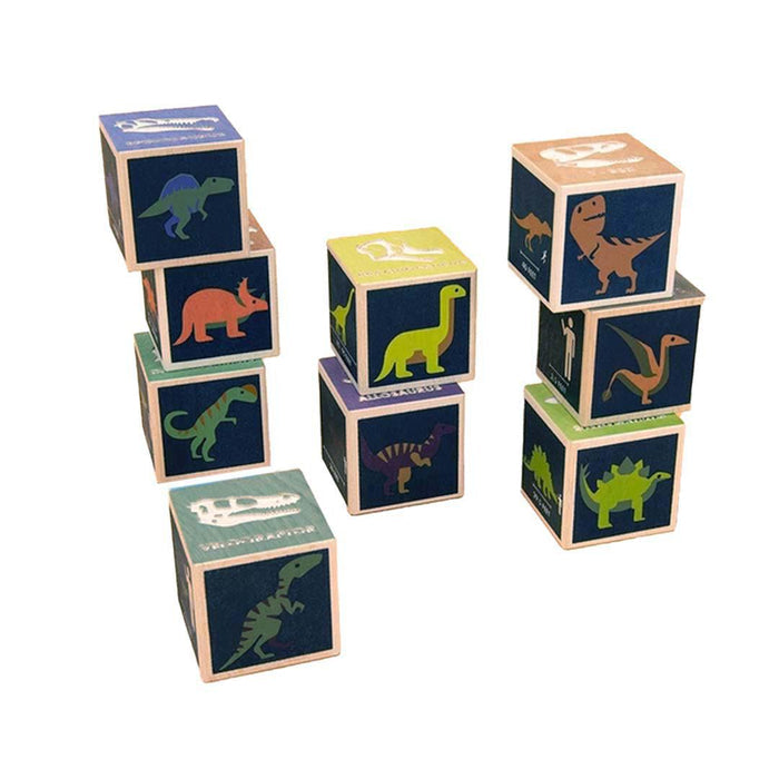 Blocks - Dinosaurs (Set of 9) by Uncle Goose