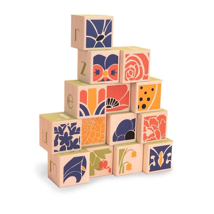 Blocks - Flowers (Set of 14) by Uncle Goose