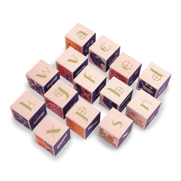 Blocks - Flowers (Set of 14) by Uncle Goose