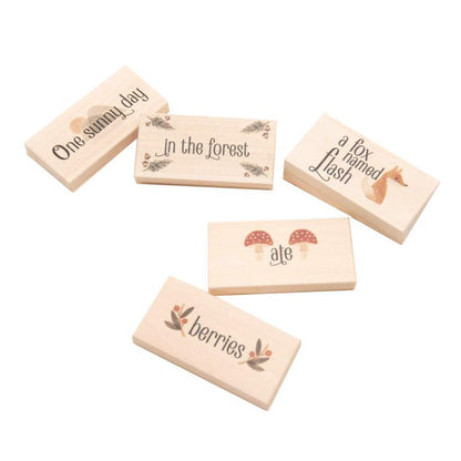 Blocks - Forest Tales Chip Blocks (Set of 32) by Uncle Goose