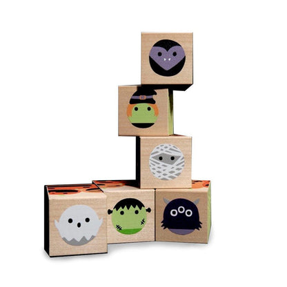 Blocks - Halloween Environments (Set of 6) by Uncle Goose
