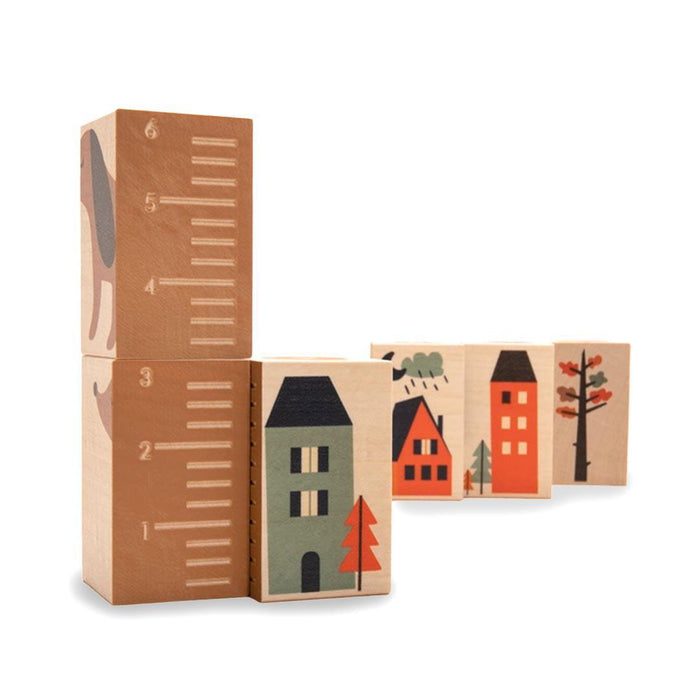 Blocks - Neighborhood Environments (Set of 6) by Uncle Goose