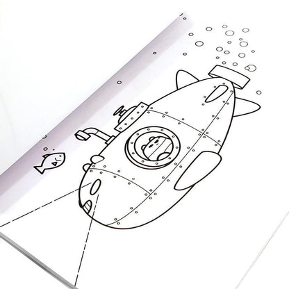 Book - Coloring Book - 2nd Edition by Punching Pandas