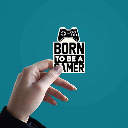 Born To Be Gamer Sticker - Stickers | STICK IT UP