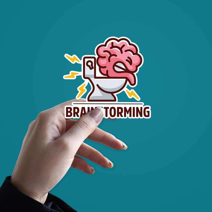 Brainstorming Sticker - Stickers | STICK IT UP