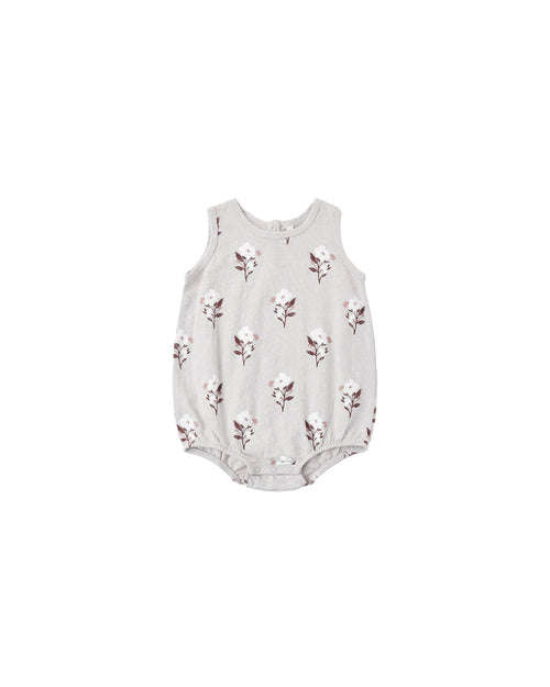 bubble onesie in wildflower