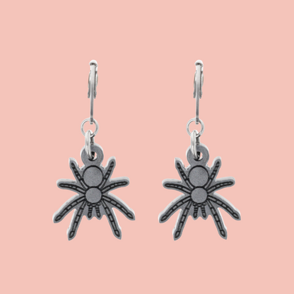Web Developer Spider Huggie Hoop Earrings