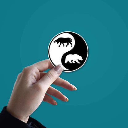 Bull and Bear Sticker - Stickers | STICK IT UP
