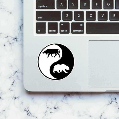 Bull and Bear Sticker - Stickers | STICK IT UP