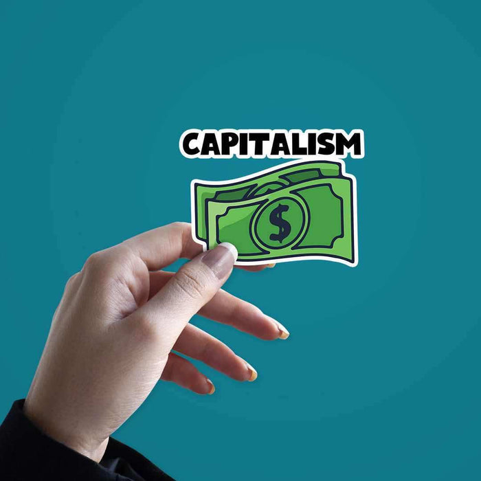 Capitalism Sticker - Stickers | STICK IT UP