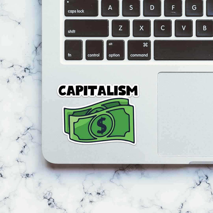 Capitalism Sticker - Stickers | STICK IT UP