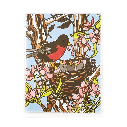 Card - All Occasion - Mama Robin by Little Green