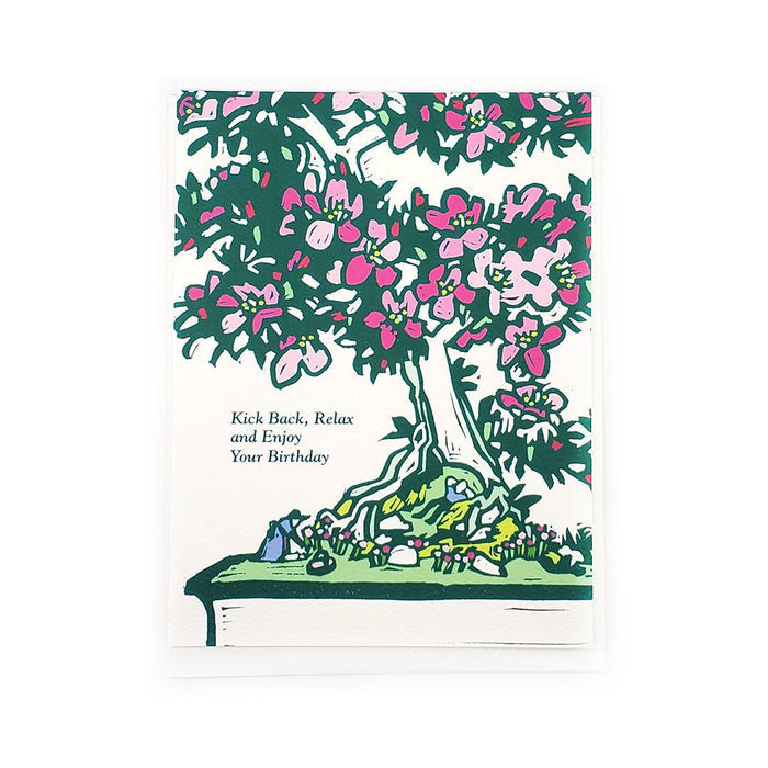 Card - Birthday - Japanese Bonsai by Little Green