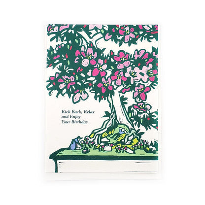 Card - Birthday - Japanese Bonsai by Little Green