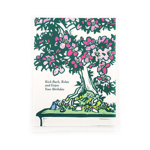 Card - Birthday - Japanese Bonsai by Little Green