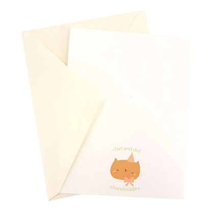 Card - Birthday - Kitty's Princess Cake Birthday by Chet and Dot